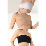 ZENCHES 3'lü Paket Seamless Straplez Askısız Büstiyer