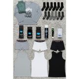ZENCHES Damat Seti Pijama Takımı,Bakım Seti,İç Çamşır Seti,Çorap Seti