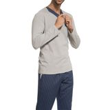 ZENCHES Erkek Pijama Takımı,Gri Xl,ZNCTYBTCS0GPJ644YN135