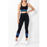 ZENCHES Yüksek Bel Toparlayıcı Seamless Spor Tayt