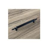 Zend Mat Siyah Mobilya Dolap Mutfak Cekmece Kulpu 224 Mm 10 Adet