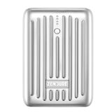 Zendure Supermini 10,000 mAh USB-C Powerbank 18 W Power Delivery, süper küçük harici pil, iPhone, Samsung Galaxy, Huawei, Nintendo Switch vs. için hızlı şarj ile, gümüş