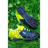 Zenege Erkek Çocuk Krampon Futbol Ayakkabısı Yeni Sezon - Siyah - Sarı