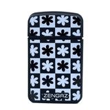 Zengaz Cool Tasarım Jet Alev Çakmak - Checkerboard Flower