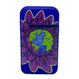 Zengaz Cool Tasarım Jet Alev Çakmak - Flower Earth