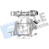 Zengemtx Turbosarj Radyatoru Mercedes M264 W205 S205 C205 A205 C257 W213 S213 C238 A238 X253 C253