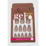 Zengezur Orange Takma Tırnak-Açık Kahverengi