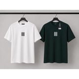Zengoll & Ramires Beyaz - Zümrüt Yeşil Tencel Kumaş Oversize Tişört 2'li Set