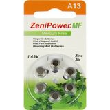 Zeni Power 5 Paket / 30 Adet 13 Numara İşitme Cihazı Pili