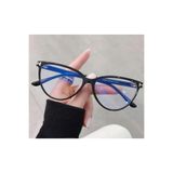 ZENIT Frebzy cateye kadın optik cam uyumlu bilgisayar ışığı korur blue block gözlük | 56 ekartman