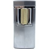 Zenit Lüks Metal Çakmak - Usb Şarjlı & Elektronik Ateşleme - Gümüş/Altın