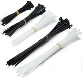 Zenith 2.5 x 200 mm Kablo Bağı ve Plastik Cırt 100 Adet Kelepçe Paket
