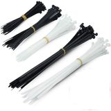 Zenith 3.6 x 200 mm Kablo Bağı & Plastik Cırt Kelepçe Paket (100ADET) - Beyaz