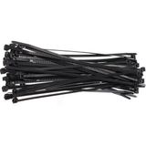 Zenith 3.6x300 mm Siyah 100 Adet Kablo Bağı Plastik ve Cırt Kelepçe
