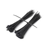 Zenith 4,8x500 Siyah Kablo Bağı & Plastik Kelepçe & Cırt Kelepçe 100 Adet (paket)