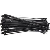 Zenith Kablo Bağı & Plastik Kelepçe & Cırt Kelepçe 4,8X250 mm Siyah 100 Adet