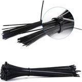 Zenith Kablo Bağı & Plastik Kelepçe & Cırt Kelepçe 4,8X300 mm Siyah 100 Adet - 4.8x300