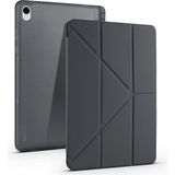 Zenith Works Galaxy Tab S11 Kılıf Zore Tri Folding Kalem Bölmeli Standlı Kılıf - Siyah