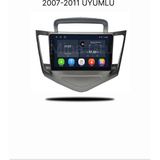 Zenitho Snp Serisi Chevrolet Cruze (2007-2011) Uyumlu Gri 9 Inç 4-64 GB Hafıza Android Multimedya Ekran + Geri Görüş Kamerası