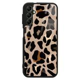 Zenithworks Galaxy A14 5G Kılıf Kamera Korumalı Desenli Znth Lusi Kapak - Leopar