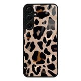 Zenithworks Galaxy A55 Kılıf Kamera Korumalı Desenli Znth Lusi Kapak - Leopar