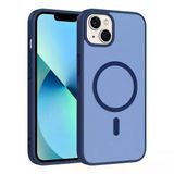 Zenithworks İphone 13 Kılıf M-Safe Şarj Özellikli Znth Babet Kapak - Mavi