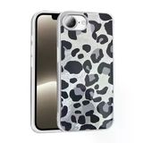 Zenithworks İphone 17E Kılıf Desenli Znth Mep Kapak - Gri Leopar