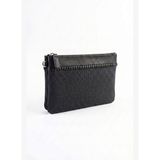 ZENIX Siyah Desenli Kadın Clutch Çanta