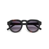 Zeno Round Unisex Siyah Havana Güneş Gözlüğü Siyah Gradyan