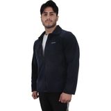 Zenobya Erkek Lacivert Polar- Takma Kol - Zenobya Polar Ceket - 3XL