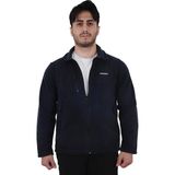 Zenobya Erkek Lacivert Polar- Takma Kol - Zenobya Polar Ceket - XL