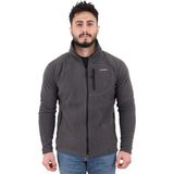 Zenobya Erkek Polar Ceket - Reglan Kol - Gri - Zenobya - 2XL - 01-Gri