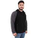 Zenobya Erkek Polar Ceket - Reglan Kol - Zenobya - S - 001-Siyah
