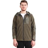 Zenobya Erkek Polar Garnili -Zenobya Polar Ceket - 255 - Haki - M