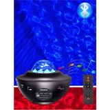 Zenon Starry Projektör Bluetooth Hoparlör+Sese Duyarlı Disko Topu+ USB Mp3 Çalar+Parti, Gece Lambası
