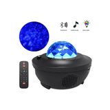 ZENON Starry Projektör Bluetooth+usb Hoparlör Lazer Işıklı Sese Duyarlı Renkli Disko Parti Lambası
