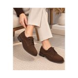 Zenora Shoes Unisex Loafer Makosen Süet Ortopedik Ayakkabı