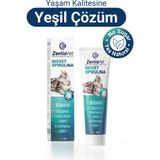 ZentiaVet Bıovet Spirulina Malt Paste 100 gr Doğal Detoks Etkisi ile Kedi Tüy Bakımı