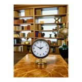 ZENTİME Elegance Gold 25x20 Gold Metal Masa Saati