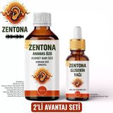 Zentona Bitkisel Kulak Bakım Destek Seti Bitkisel Şurup (125 Ml) Ve Saf Gliserin Yağı (30 Ml)