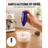 zentya4516 Mey İthalat® Portatif Kahve Köpürtücü – Latte, Cappuccino, Milkshake ve Puding Ya