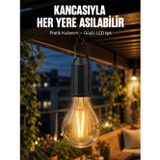zentya4516 Mey İthalat® Taşınabilir Şarjlı Led Ampul Askılı Lamba Kamp Bahçe Lambası zd452