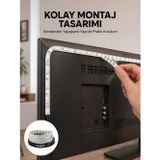 zentya4516 Mey İthalat® Uzaktan Kumandalı LED TV Arka Işık Şeridi Yeni Nesil zd4526