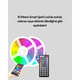 Zenvia 10 Metre USB Smart Şerit LED Kumandalı Telefon Kontrollü Znv-Tcndym - 1 m - 00 Beyaz