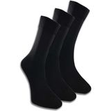 Zenvia 3 Adet Erkek Bambu Lastiği Sıkmayan Diyabetik Çorap (ZNV-556) - 40 - 45 - Renkli