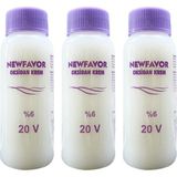 Zenvia 3 Adet Oksidan Krem Saç Boya Sıvısı 6'lık 20 Volüme 60 ml (ZNV-556)