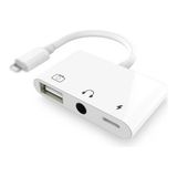 Zenvia 3in1 Iphone-Ipad Lightning To Kulakılık ve USB Kamera Okuyucu OTG-(5775) ZNV-HBY3245