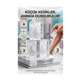 Zenvia 3'lü Paket Kan Durdurucu Kan Taşı | Tıraş ve Kesik Için Anında Şap Taşı | Styptic Alum B