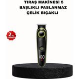 Zenvia 5’i 1 Arada Erkek Bakım Seti Şarjlı Suya Dayanıklı Çok Fonksiyonlu