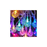 Zenvia 5m 28 LED Kristal Top Gün Işığı Şeffaf Kablo Fişli Eklemeli Mz-18-15 - 1 m - 2700K